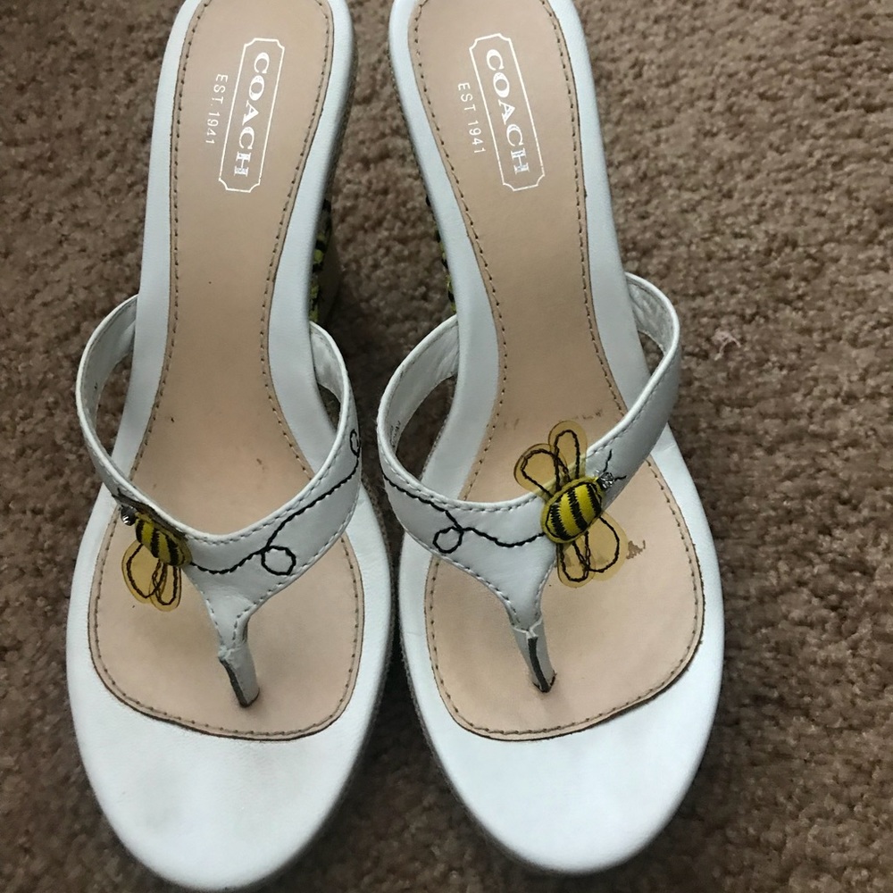 Bundle tory burch and coach sandal